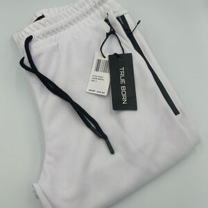 True Born‎ Men’s White Joggers | Size S | NWT | Style TF601